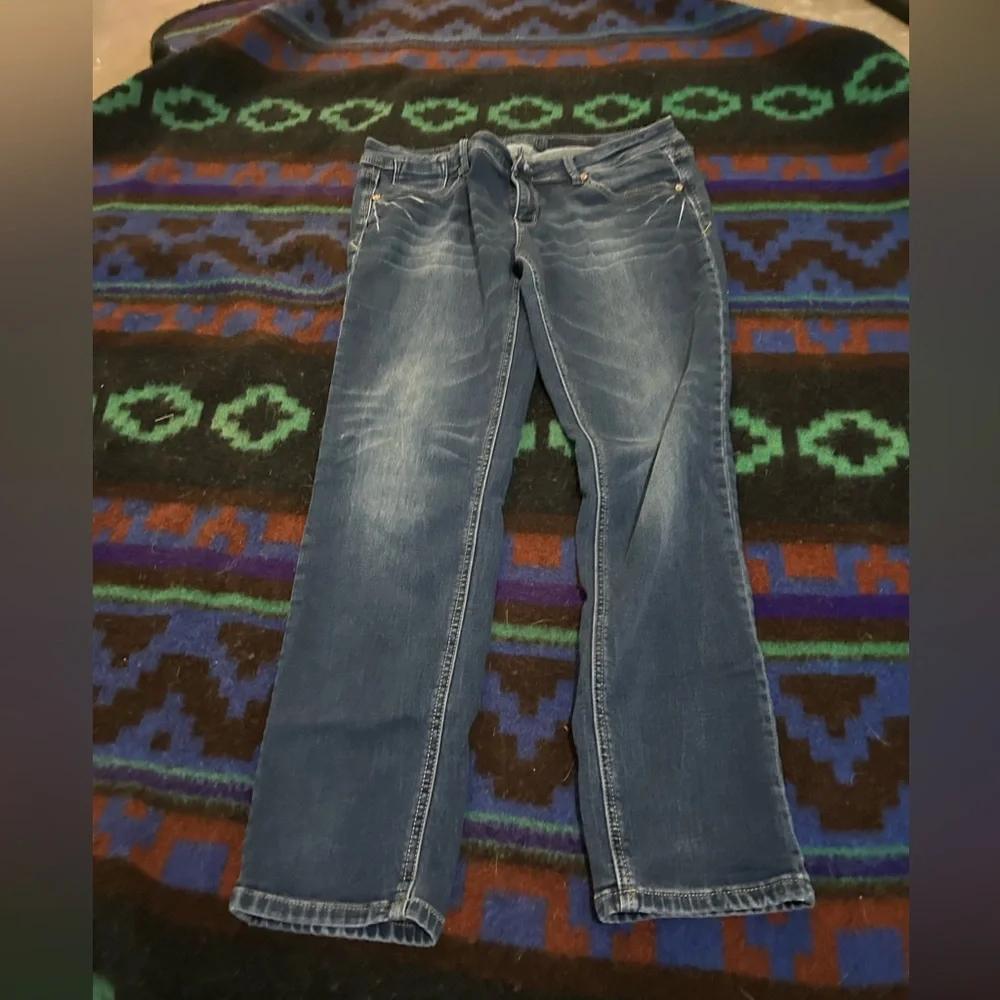 Women’s Miss Me Los Angeles Mid Rise Straight Leg Jeans size 29 length 32